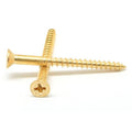 Brass Wood Screw Flat Head Phillips Pk 50 T83395