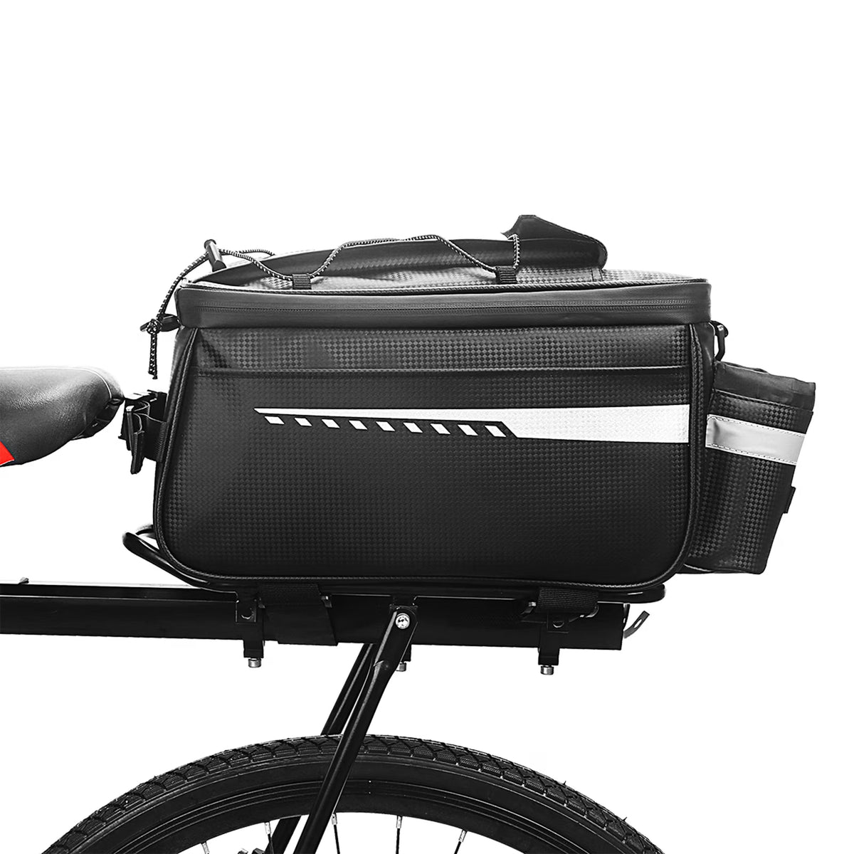 Insulated Waterproof Bicycle Rear Rack Trunk Cooler Bag Y556096