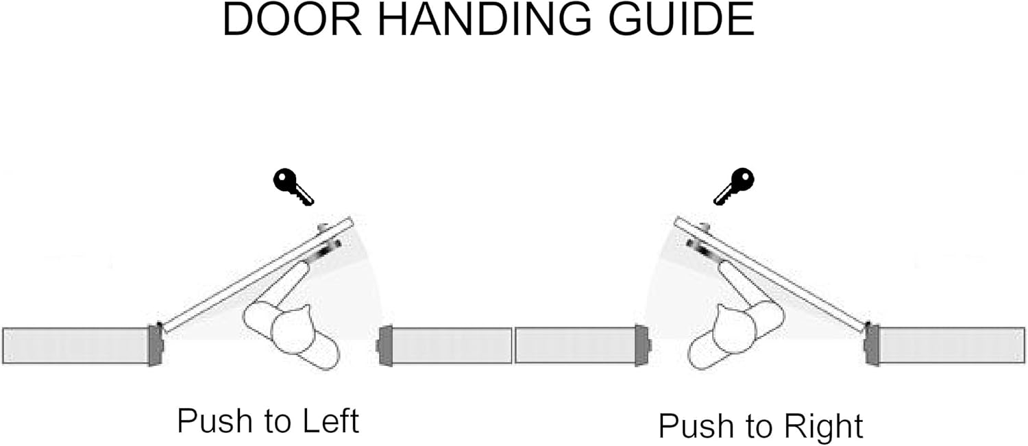 Door Mortise Deadlatch Lock with Cylinder and Keys K6817