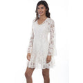 Ivory Lace Dress Y90791