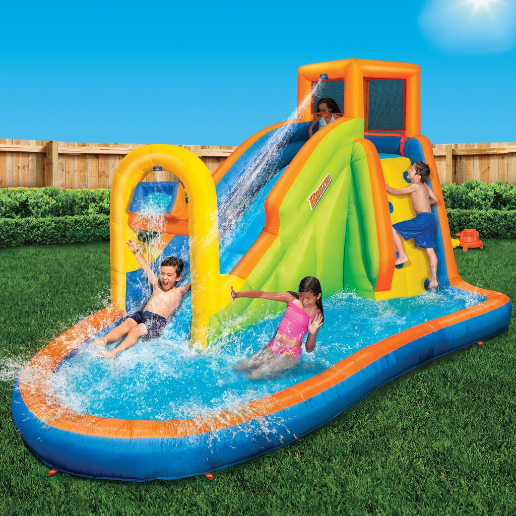 Inflatable Backyard Kids Water Slide and Pool C177505
