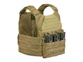 Coyote Tan XL Plate Carrier Set with Standard Cummerbund V161818