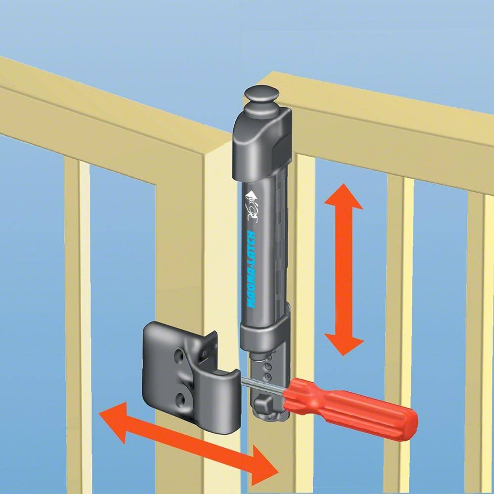 Black Pet Safety Gate Latch Y127