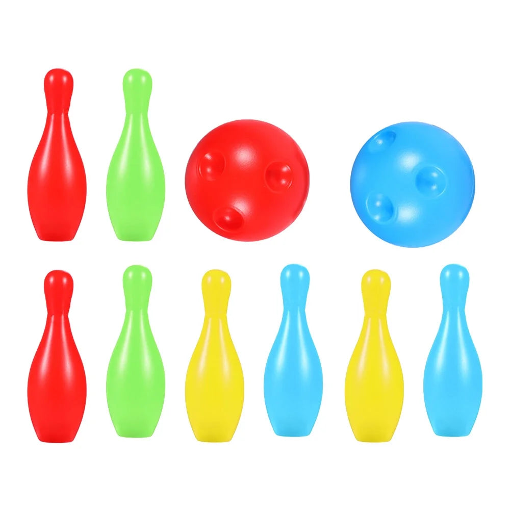 Bowling Game Set Kids Toys Indoor Outdoor J16630