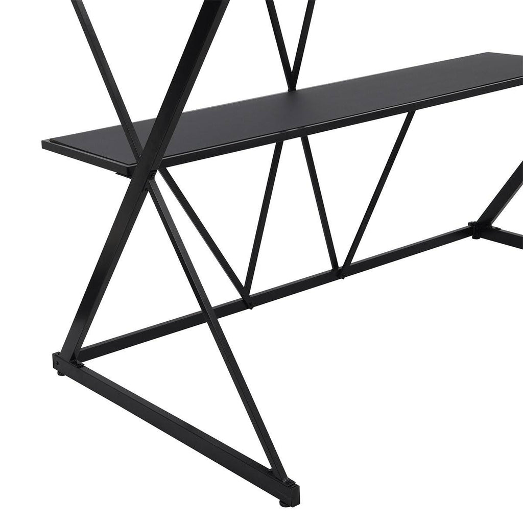 Twin Loft Bed with Desk, Ladder, and Guardrails Q137062