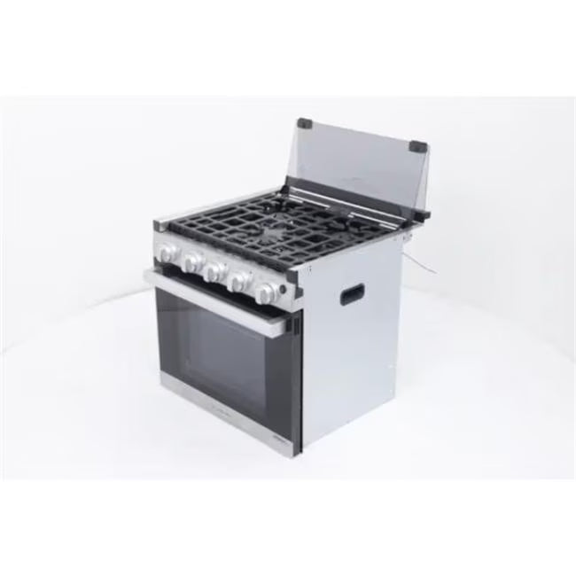 Stainless Steel 3 Burner All Glass LED Knob B736