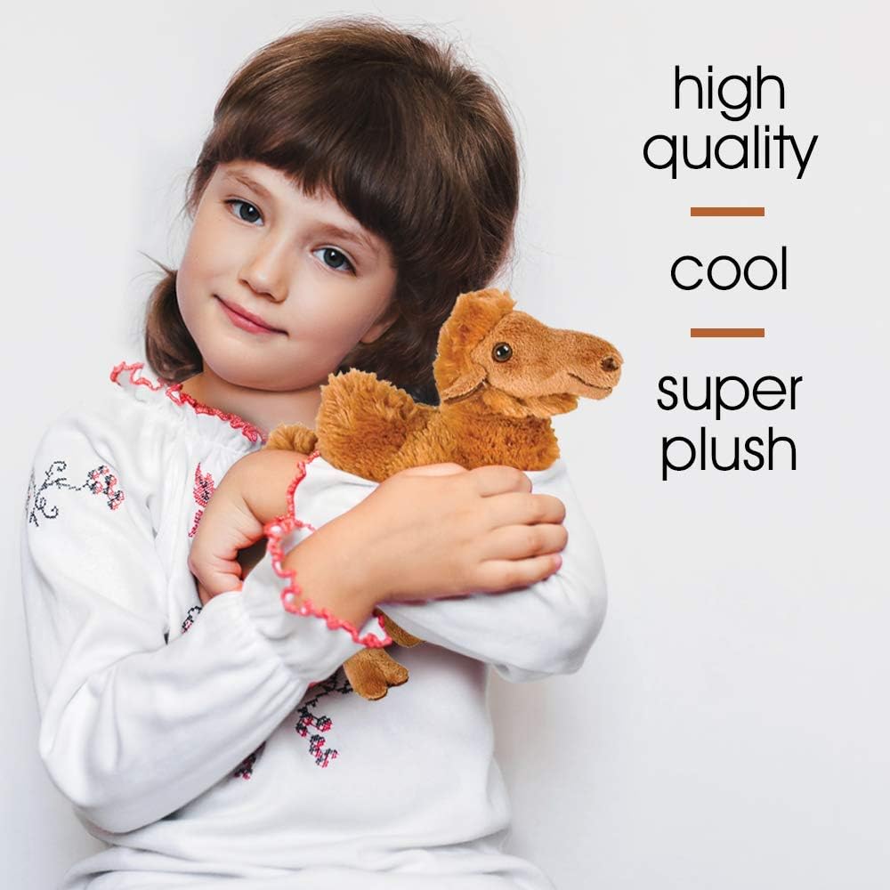 Plush Camel Stuffed Toy, 9 Inch Soft Humpback Camel J2954